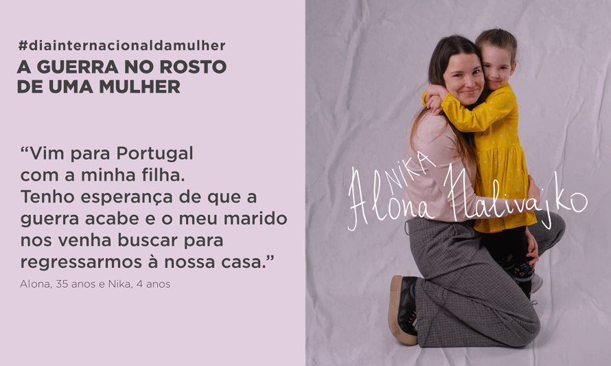 Almada, Mulheres, Campanha, Dia Internacional da Mulher, A Guerra no Rosto de uma Mulher, Cultura