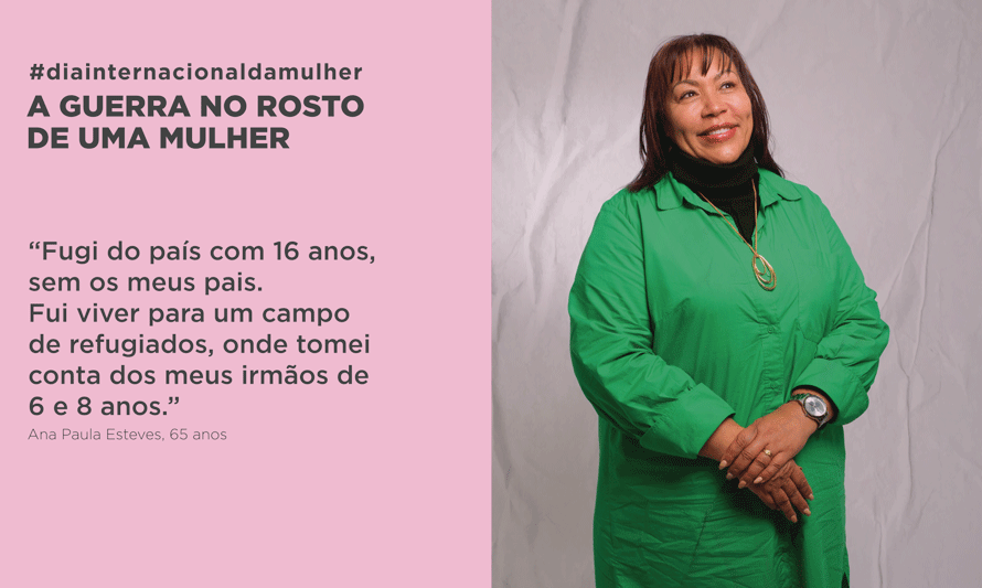 Almada, Mulheres, Campanha, Dia Internacional da Mulher, A Guerra no Rosto de uma Mulher, Cultura