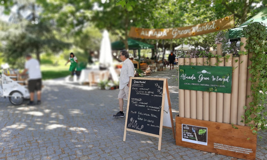 Almada, Parque da Paz, Green Market