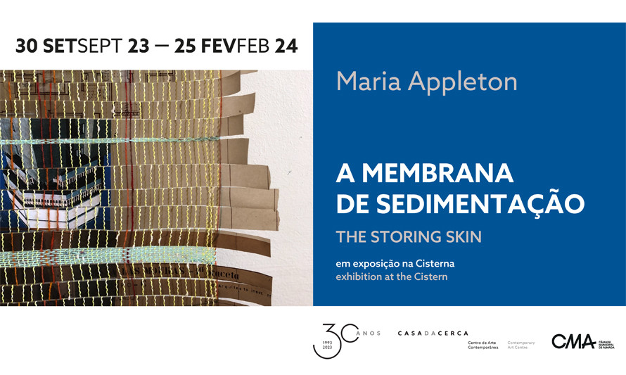 Exposição "A membrana de sedimentação", de Maria Appleton