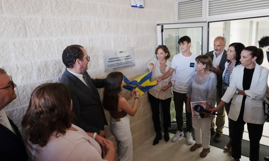 Inauguração edifício ensino secundário Escola Gargaté 
