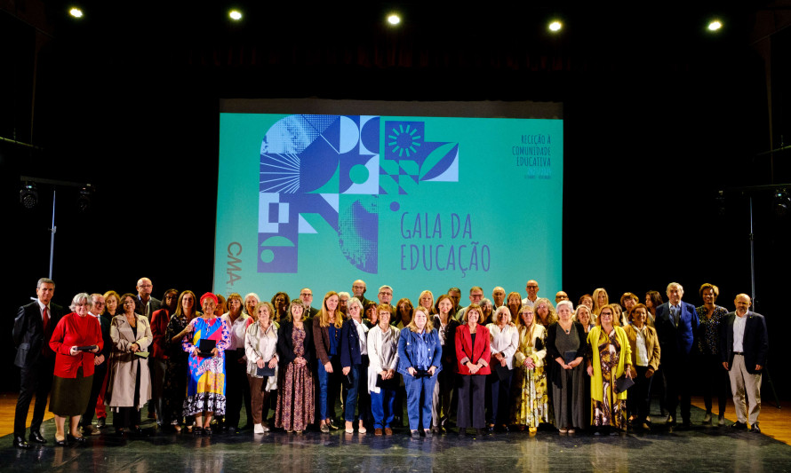  1.ª Gala da Educação, prémios, homenagem, alunos, professores, 2023, FCT