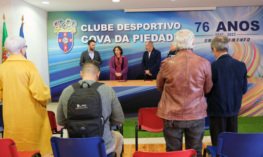 Almada, Desporto, protocolo, Clube Desportivo da Cova da Piedade, Cova da Piedade