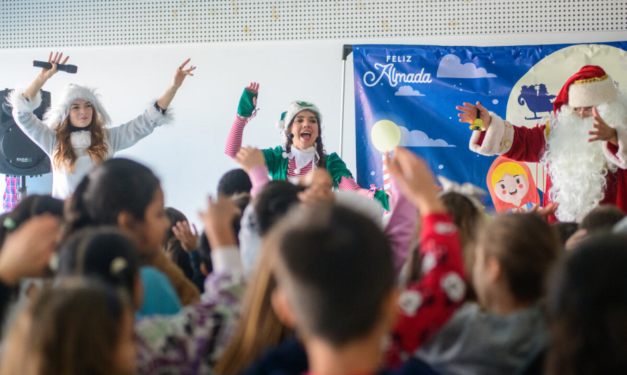 Festa de Natal já percorre as escolas do concelho