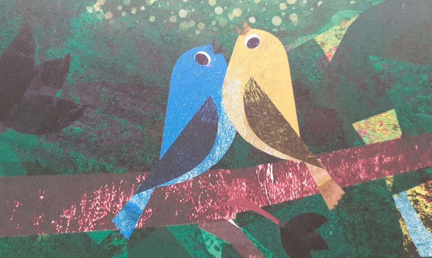 "Azul" de Britta Teckentrup