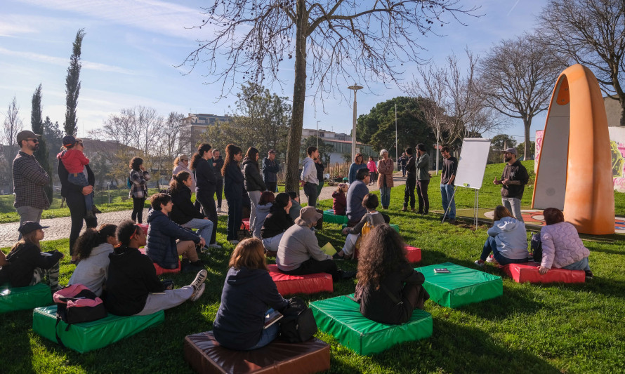 Almada, Ambiente, Microfloresta, Parque Urbano Comandante Júlio Ferraz, espaços verdes