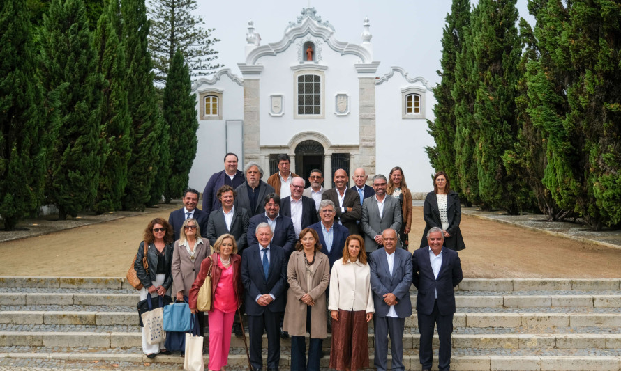 grupo de autarcas do Conselho Metropolitano de Lisboa
