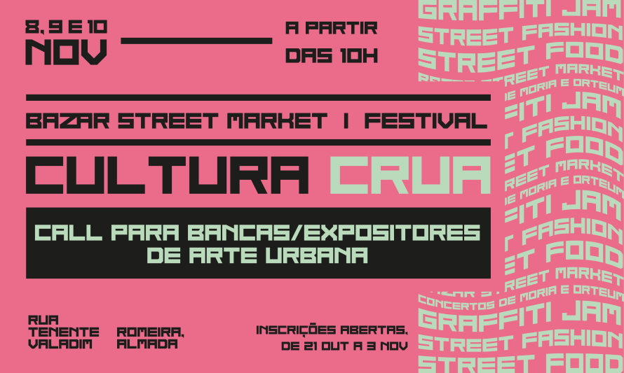 Bazar Festival Cultura Crua