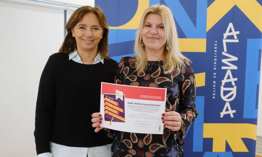 Almada, Cultura, Prémio Literário Cidade de Almada, Inês de Medeiros, presidente, CMA