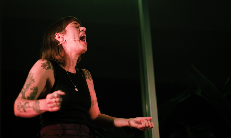 Oficina de teatro "Voz e Corpo" | Créditos: Filipe Furtado.