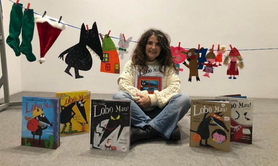 A visita do Lobo Mau  