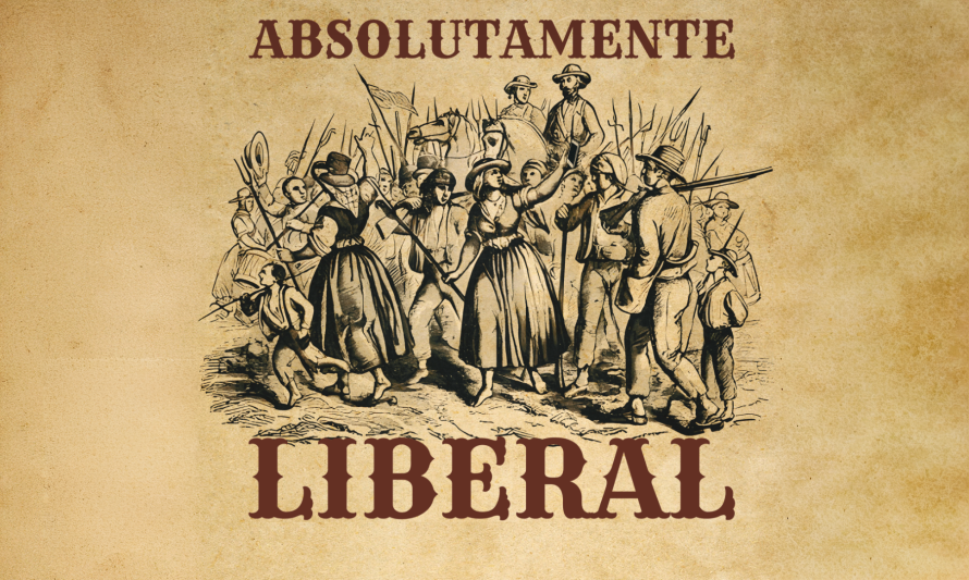 Imagem peça de teatro "Absolutamente Liberal"