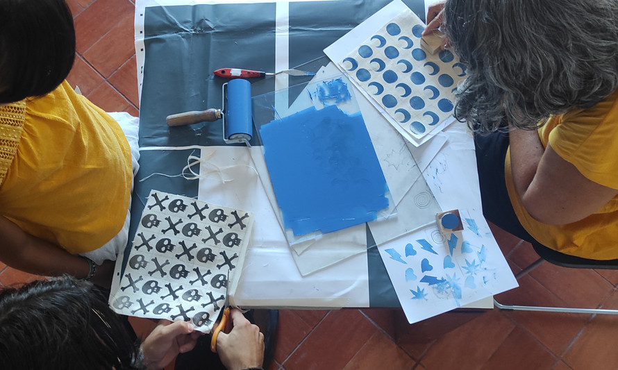 materiais de gravura