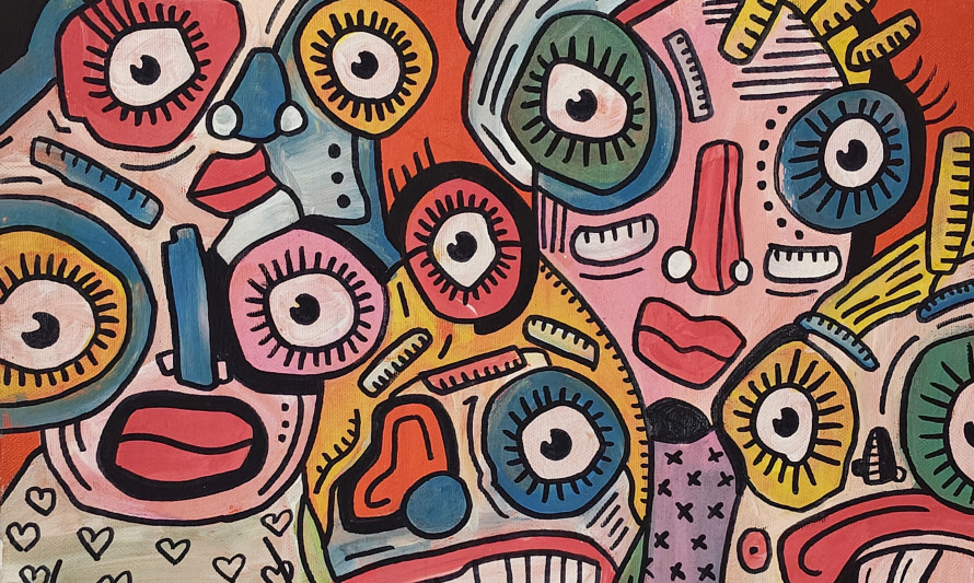 “Máscaras do Interior – Onde o Caos se Torna Poesia Narrada” 