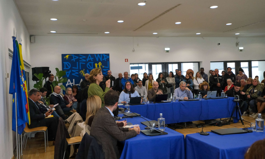 Reunião com os moradores