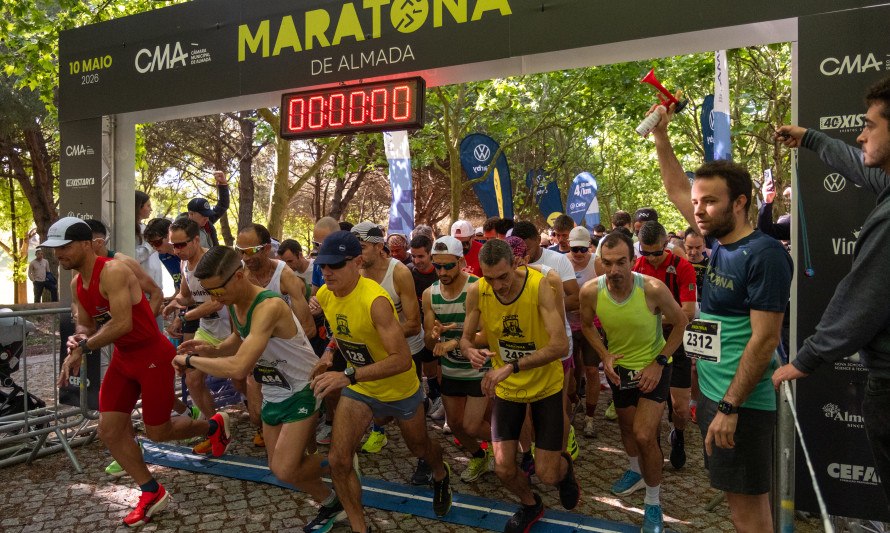 Meia Maratona de Almada junta cerca de 2 mil pessoas