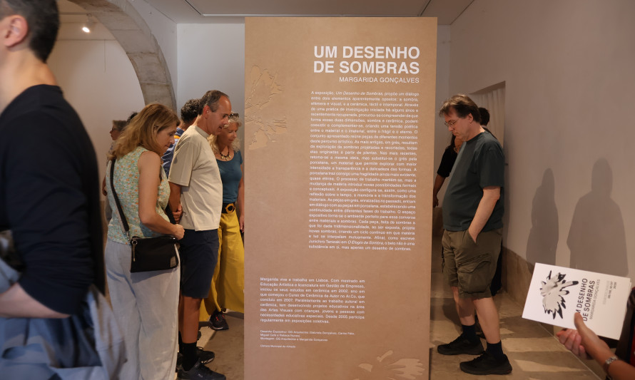 Visita guiada um desenho de sombras