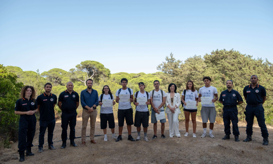 grupo de pessoas na floresta
