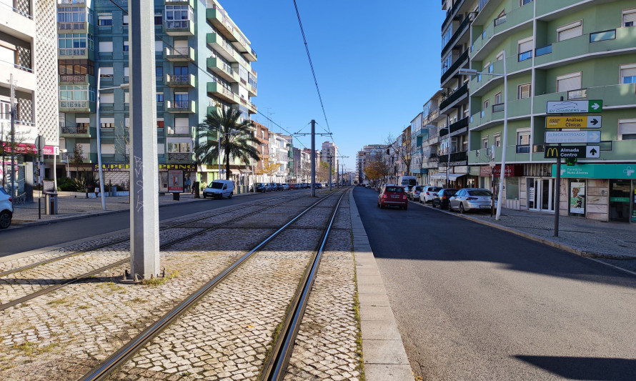 Imagem representativa de Avenida Dom Nuno Álvares Pereira. Enquadramento geral do traçado viário (2022).