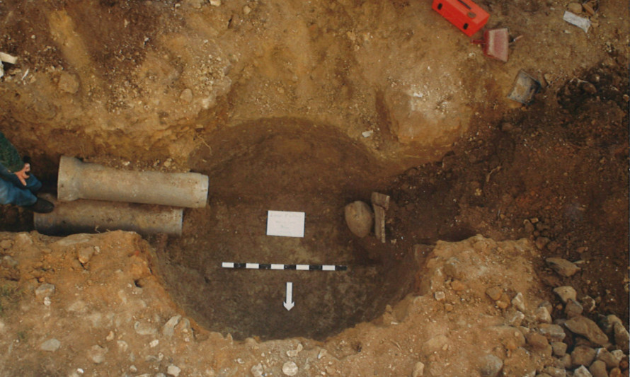 Imagem representativa de Largo 1.º de Maio. Plano final dos trabalhos arqueológicos.