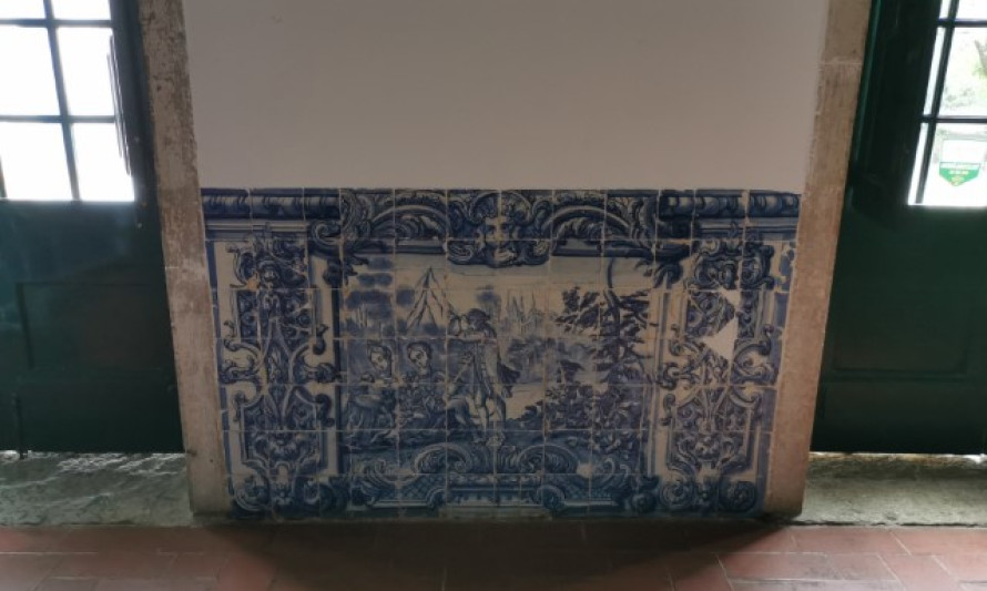 Imagem representativa de Quinta de S. Lourenço - Azulejos cena galante
