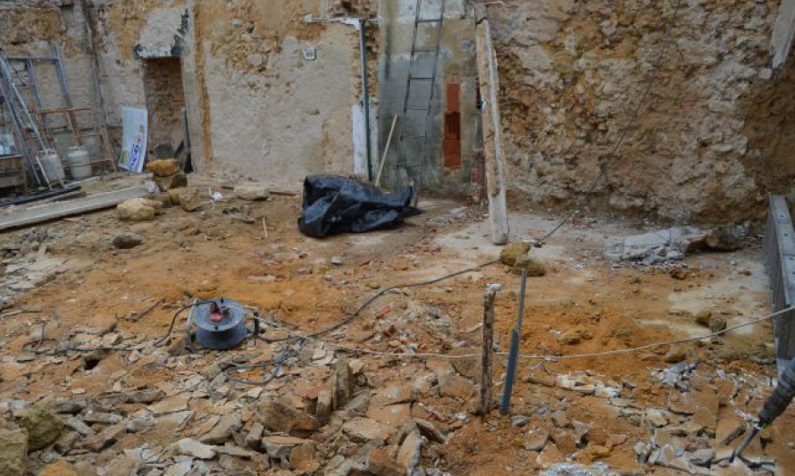 Imagem representativa de Rua Henriques Nogueira 18-20. Fase prévia ao início dos trabalhos arqueológicos.