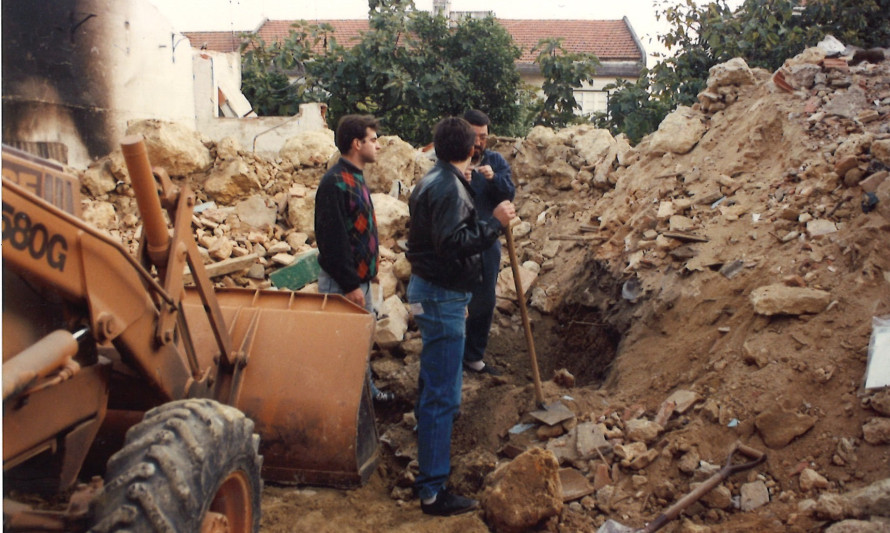 Imagem representativa de Rua D. José de Mascarenhas 19. Intervenção em fase de obra.