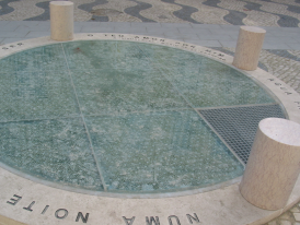 Poço na Rua Cândido dos Reis