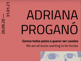 "Somos todos patos a querer ser cavalos" de Adriana Proganó  