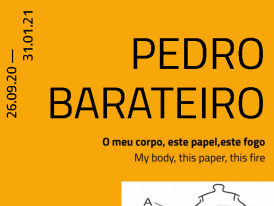 "O meu corpo, este papel, este fogo" de Pedro Barateiro  