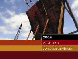 Relatório e Conta de Gerência 2009_Câmara Municipal de Almada