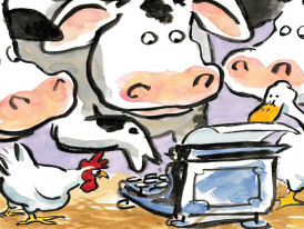 Hora do Conto Clique, Claque, Muu