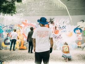 Crack Kids - Pintura de Graffiti