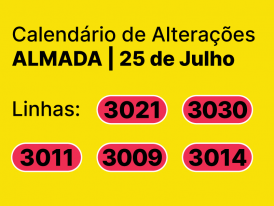 Alterações 25 jul - Carris Metropolitana