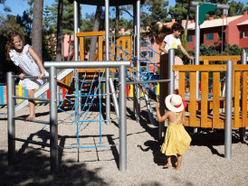 crianças parque