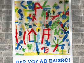 dar voz ao bairro