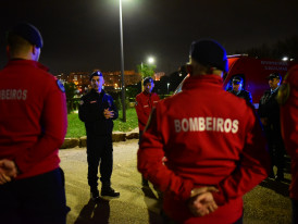 Almada, Proteção Civil, Bombeiros, Secretária de Estado, Dispositivo de Prevenção e Intervenção Rodoviária 