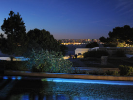 Jardim Botânico ao por do sol_foto de Anabela Luís