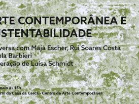 Conversa sobre ARTE CONTEMPORÂNEA E SUSTENTABILIDADE