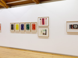 Vista da Exposição “Algum Desenho a partir de Gaëtan. Obras da coleção Alberto Caetano”(Fotografia de António Jorge Silva)