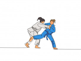 Judo, Ilustração de Judo