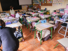 Exercício “A Terra Treme” na Escola Básica n.º 1 do Feijó 