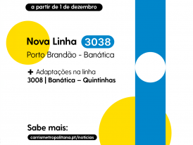 Carris Metropolitana Nova Linha 3038