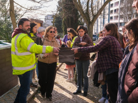Ação de formação e sensibilização para a utilização das ilhas de compostagem