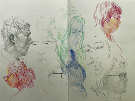 Desenho na Casa (desenho de Mário Linhares)