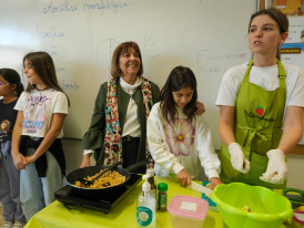Almada, Educação, escola básica, Charneca de Caparica, Teodolinda Silveira, showcooking