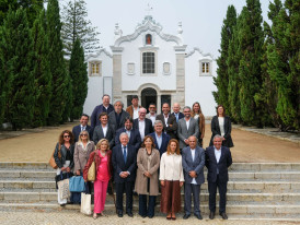 grupo de autarcas do Conselho Metropolitano de Lisboa