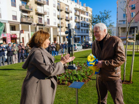 Almada, Monumento, Arte pública, homenagem, Laranjeiro, inauguração, João Cutileiro