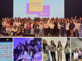 Quatro alunas da Escola Anselmo de Andrade destacadas no livro “Raparigas na Ciência” 