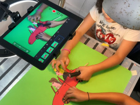 Oficina de cinema de animação: stop motion